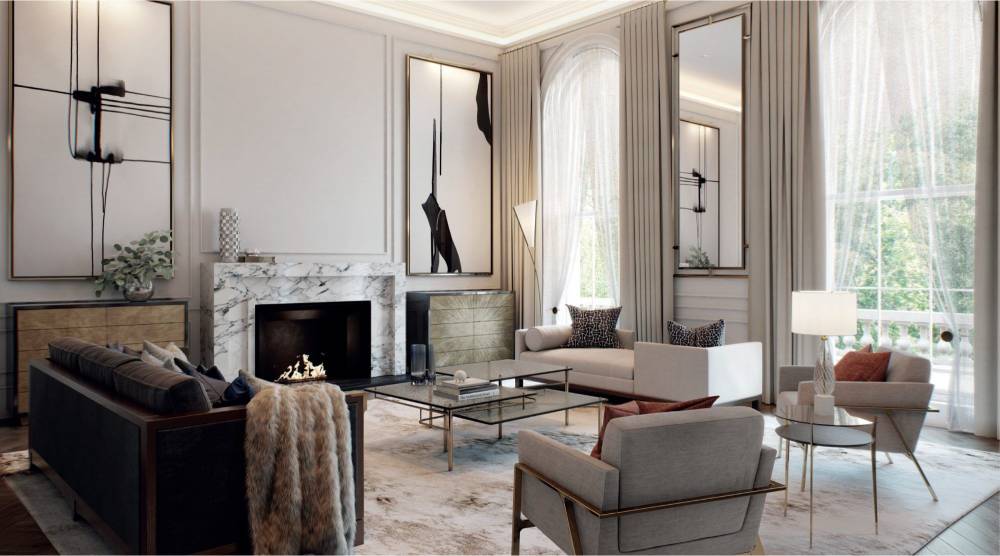 Interior design – Regent's Crescent#