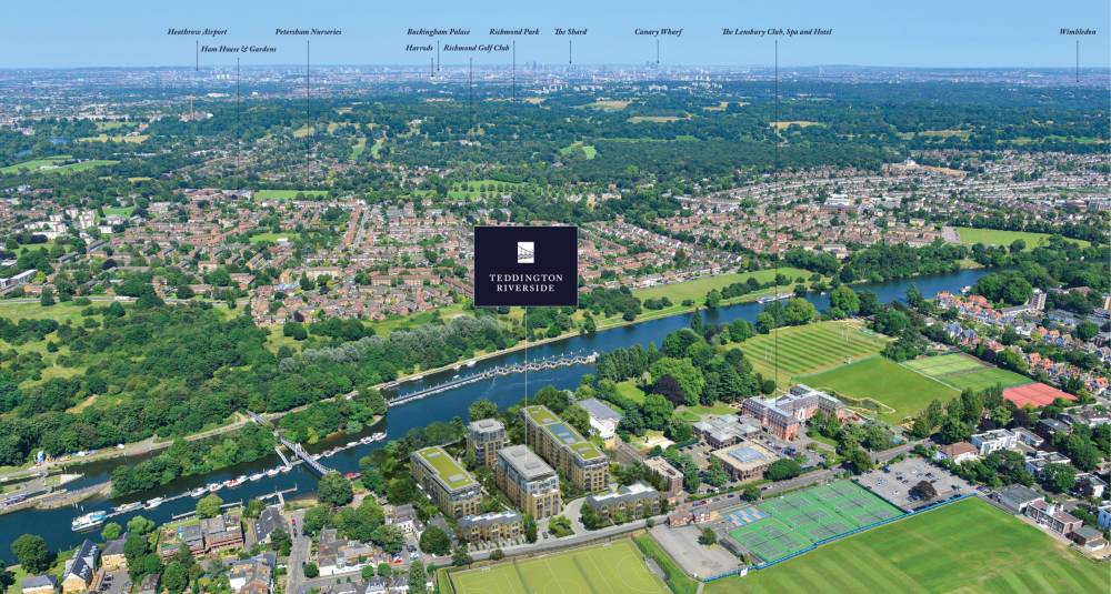 Site plan Teddington Riverside#
