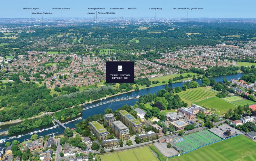 Site plan – Teddington Riverside