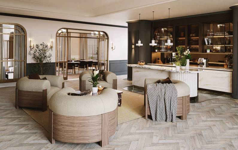 Interior design – 48-56 Ebury Bridge Road
