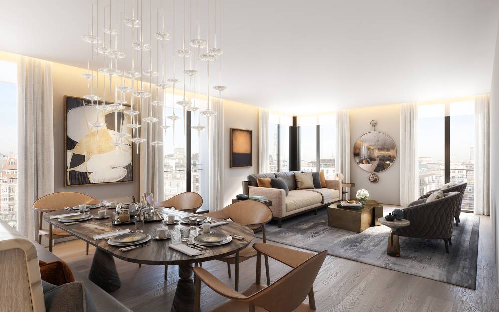 Interior design – The Residences Mandarin Oriental#