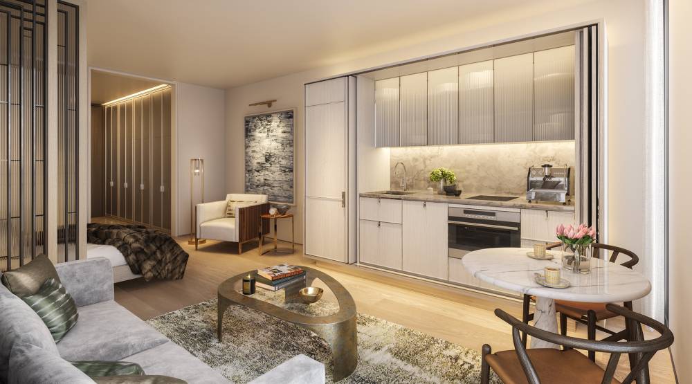 Interior design – The Residences Mandarin Oriental#