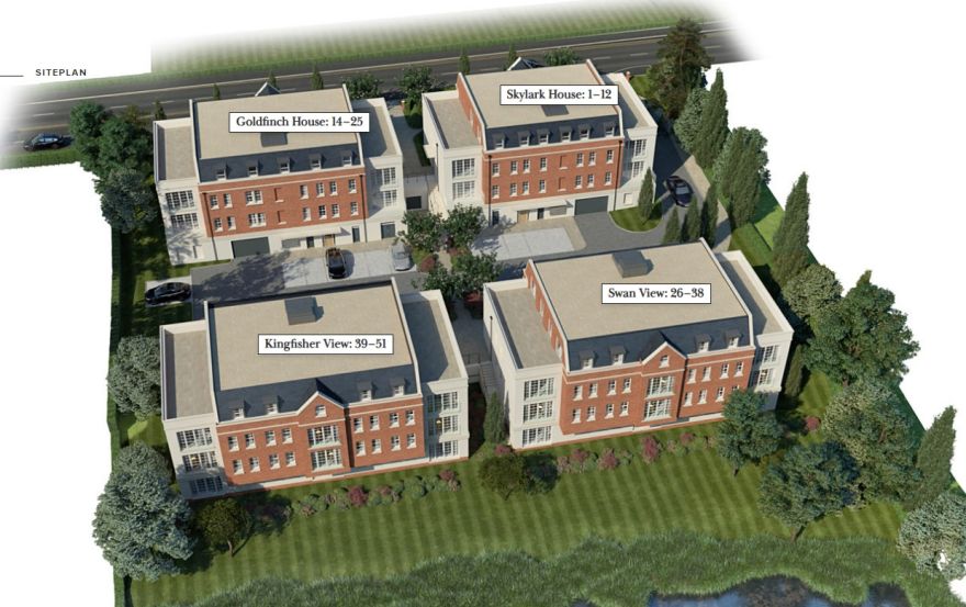 Site plan – Riverside Gardens