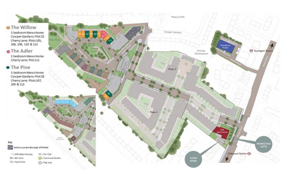 Site plan New Avenue#