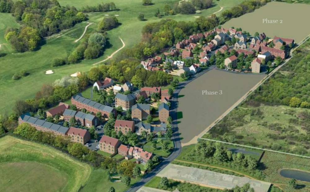 Site plan Oaklands Hamlet#