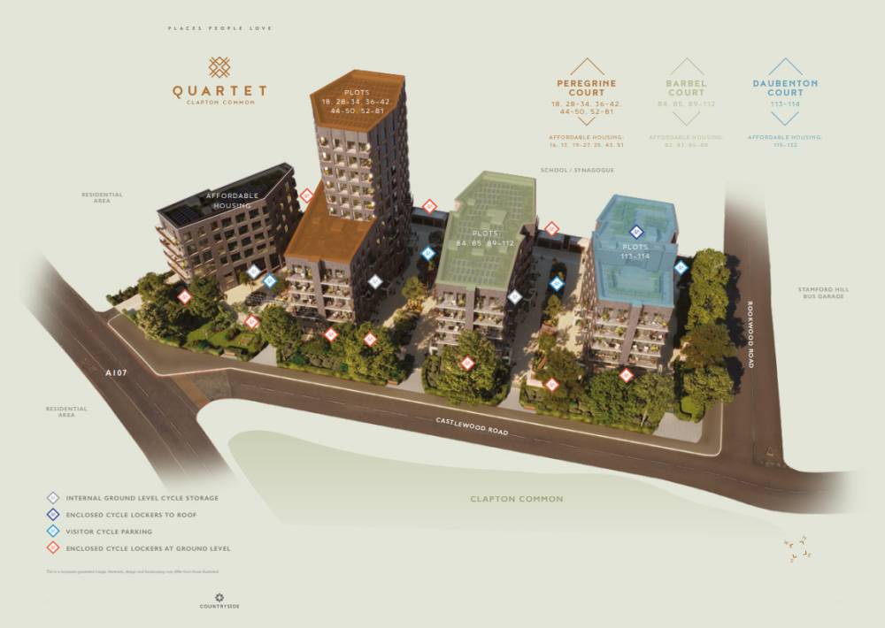 Site plan Quartet#
