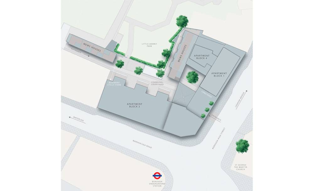 Site plan Brandon House#