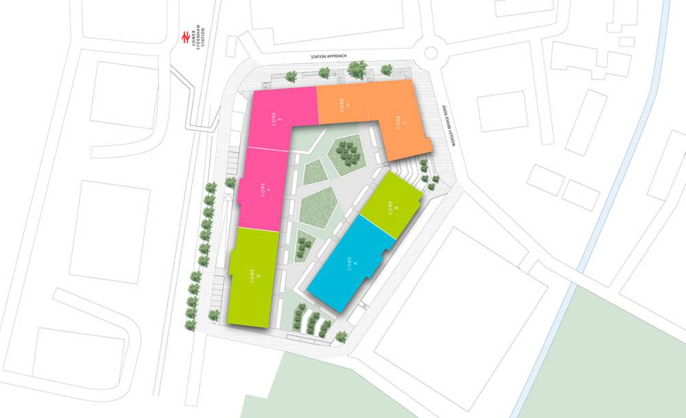 Site plan Dylon Works#