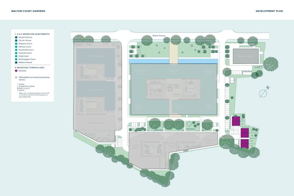 Site plan Walton Court Gardens#