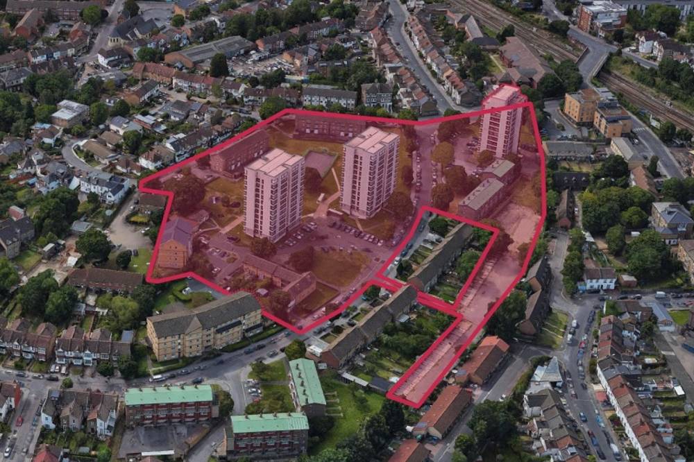 Site plan Regina Road Estate#