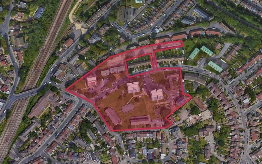 Site plan – Regina Road Estate
