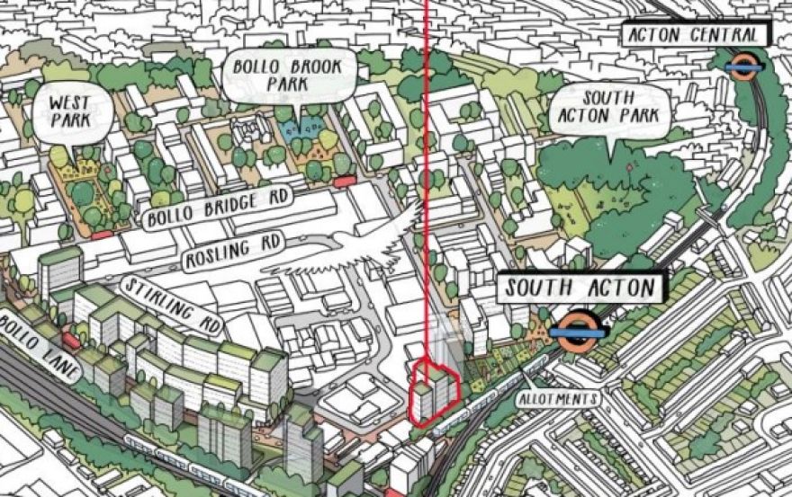 Site plan – 8-10 Greenock Road