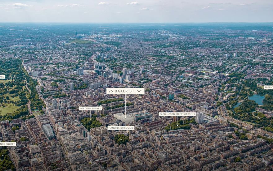 Site plan – 25 Baker Street