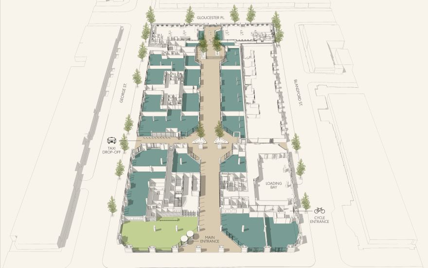 Site plan – 25 Baker Street