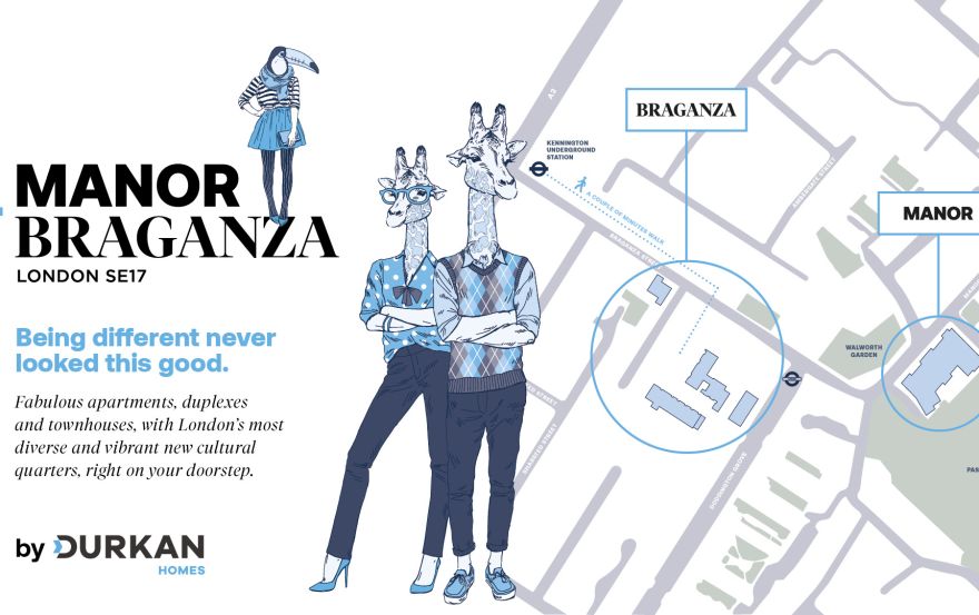 Site plan – Manor & Braganza