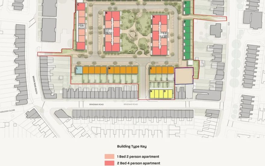 Site plan – Griffin Park