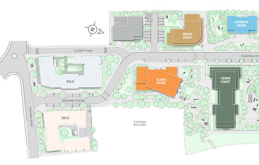 Site plan Park Quarter#