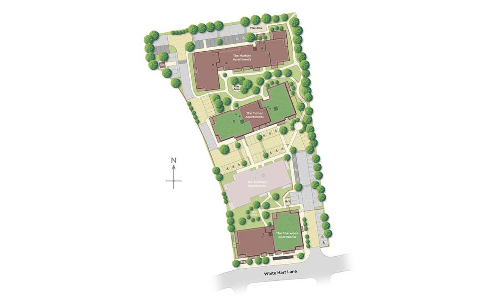 Site plan The Lane#
