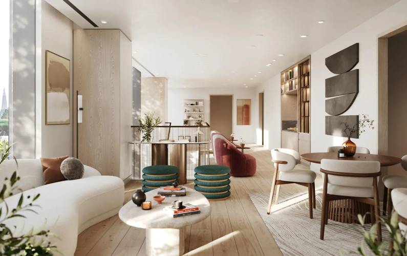 Interior design – River Park Tower