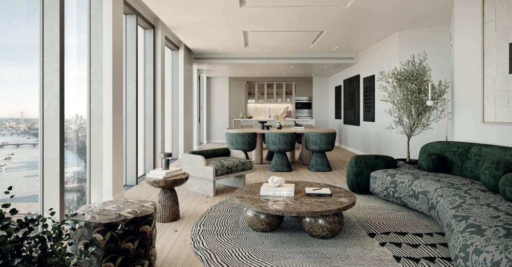 Interior design – River Park Tower#