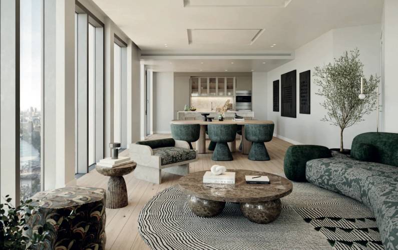 Interior design – River Park Tower