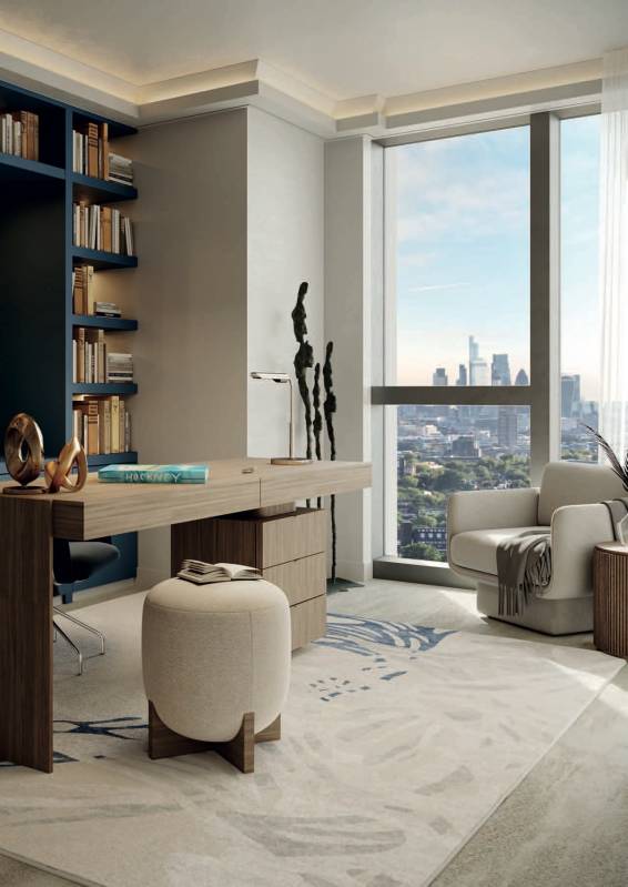 Interior design – River Park Tower#