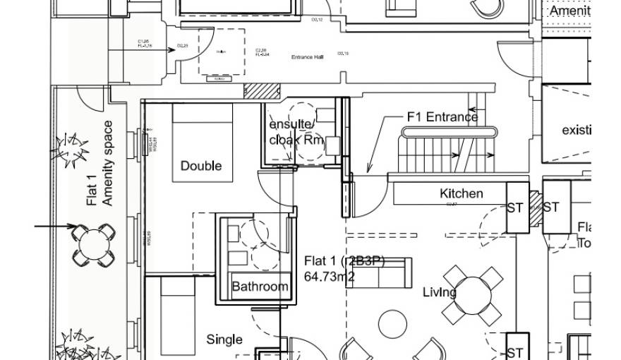 Plans 1 Flint Street