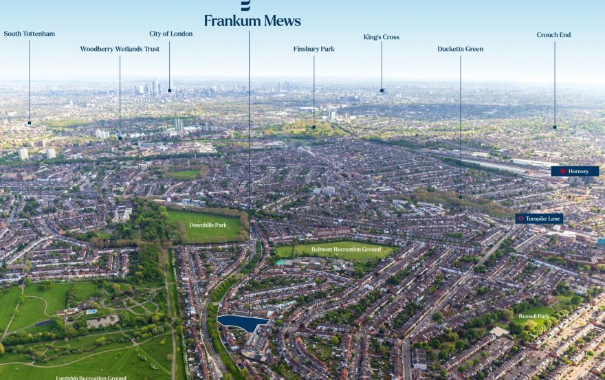Site plan – Frankum Mews