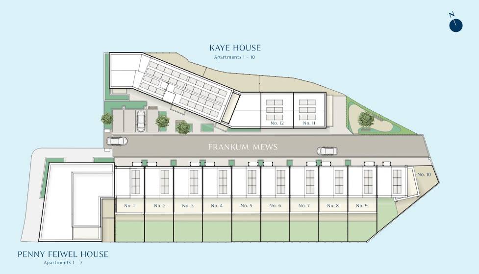Site plan Frankum Mews#
