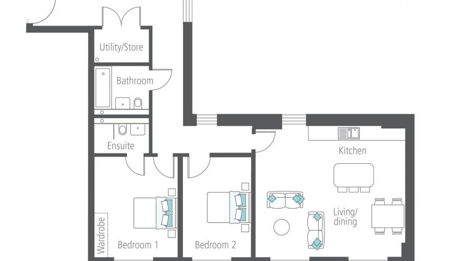 Plans Madison Apartments