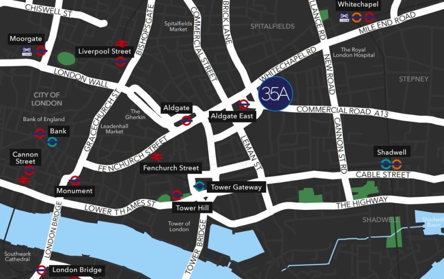 Site plan – 35A Commercial Road