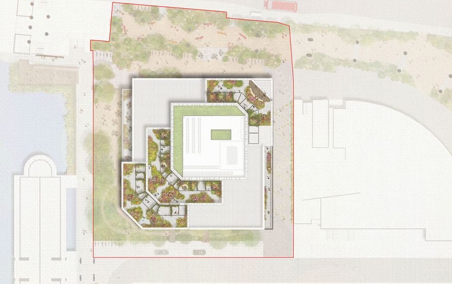 Site plan – One East Point
