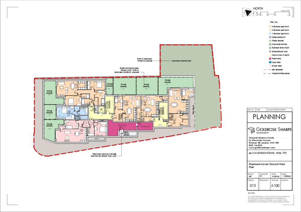 Site plan 66 Cavendish Road#