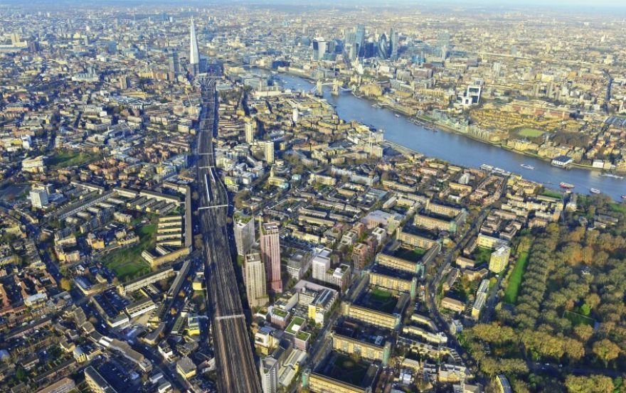 Site plan – The Bermondsey Project