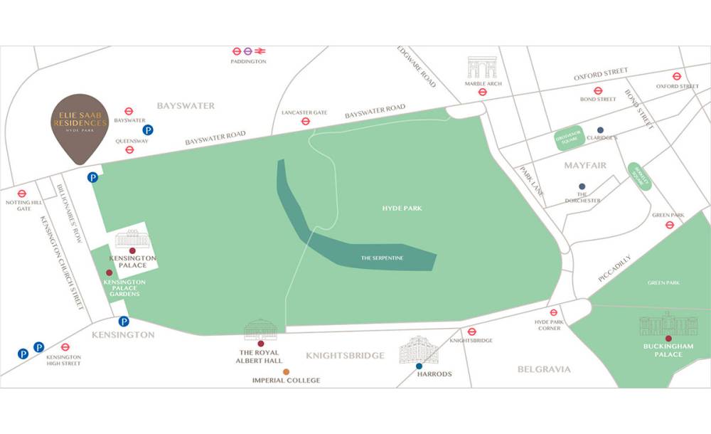 Site plan ELIE SAAB Residences#