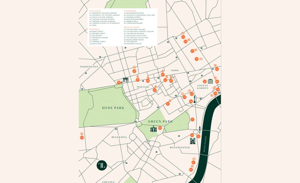 Site plan The Lucan - Autograph Collection Residences#