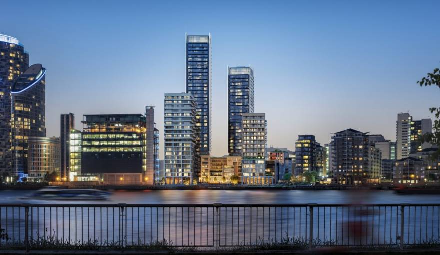 Blackwall Yard Apartments in Blackwall, E14 London
