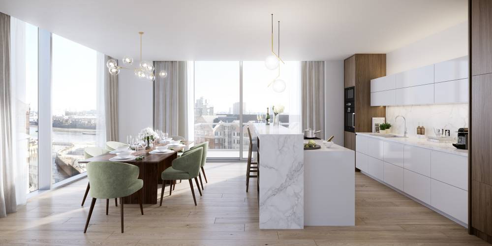Interior design – Lighterman Towers#