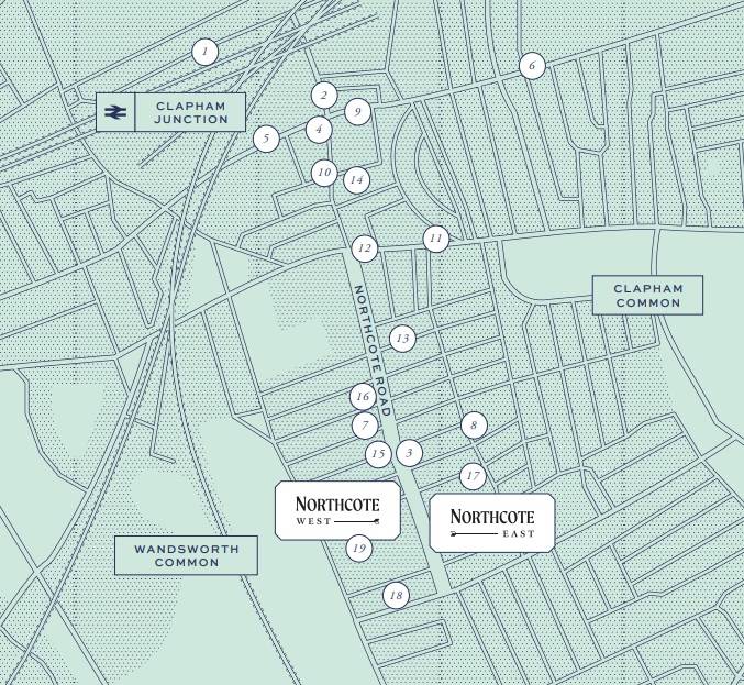 Site plan Northcote#