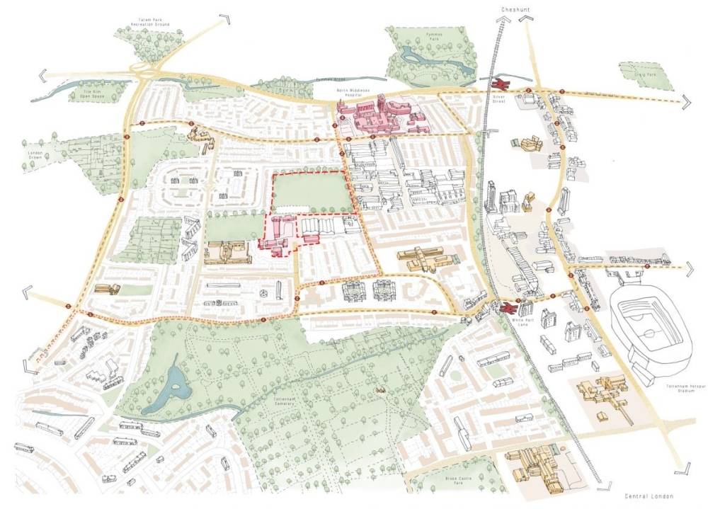 Site plan Selby Urban Village#