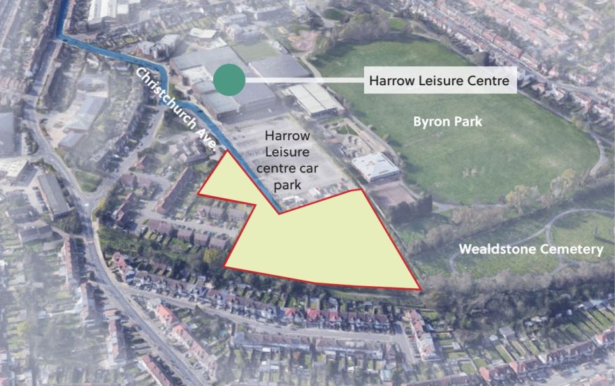 Site plan – Byron Quarter