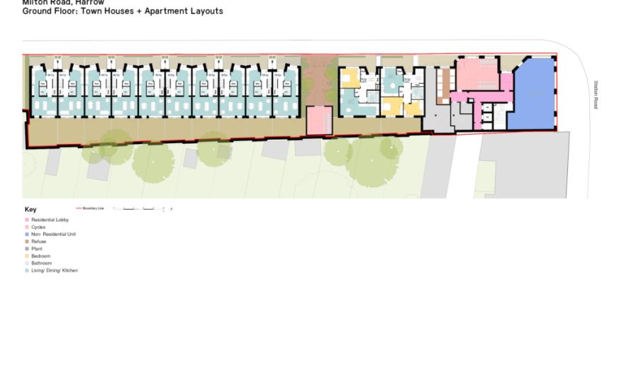 Site plan – Milton Road