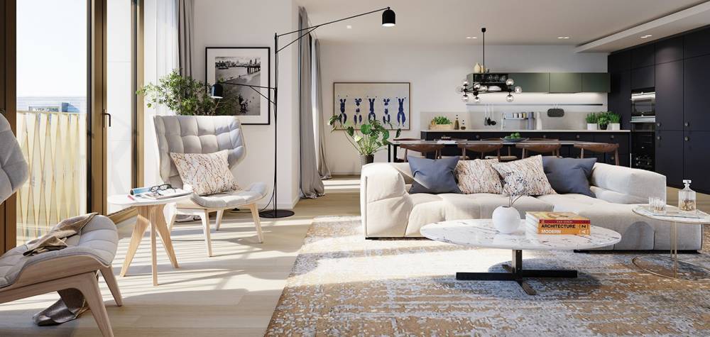 Interior design – Barts Square#