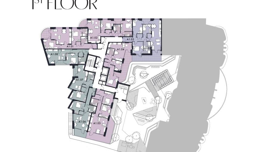 Plans Dominion Apartments