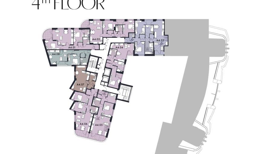 Plans Dominion Apartments