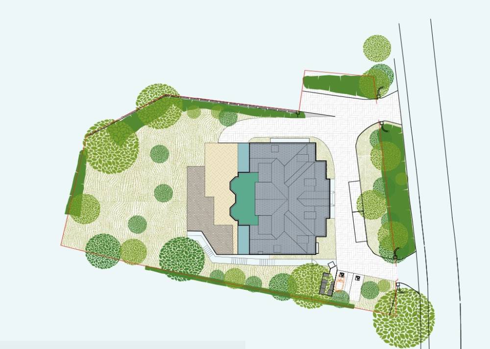 Site plan Eden House#