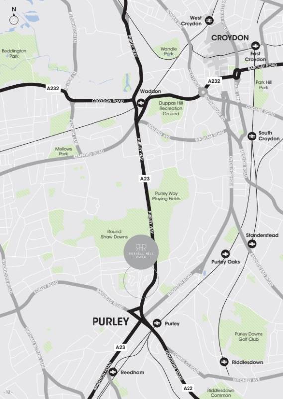 Site plan Russell Hill Road#
