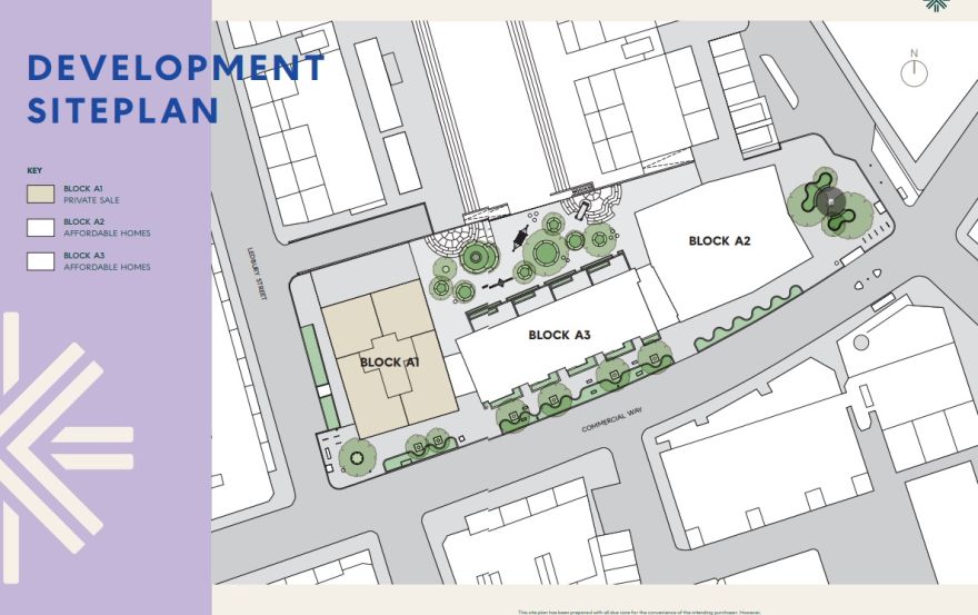 Site plan – Ledbury Way
