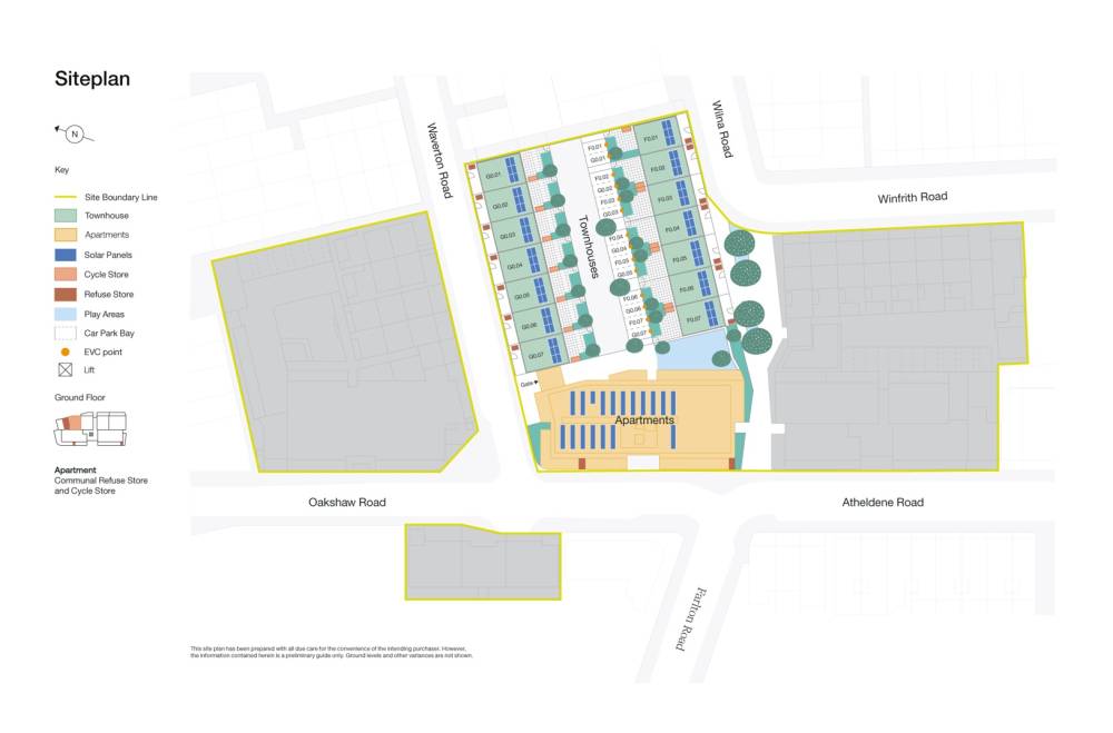 Site plan The Garratt Collection#