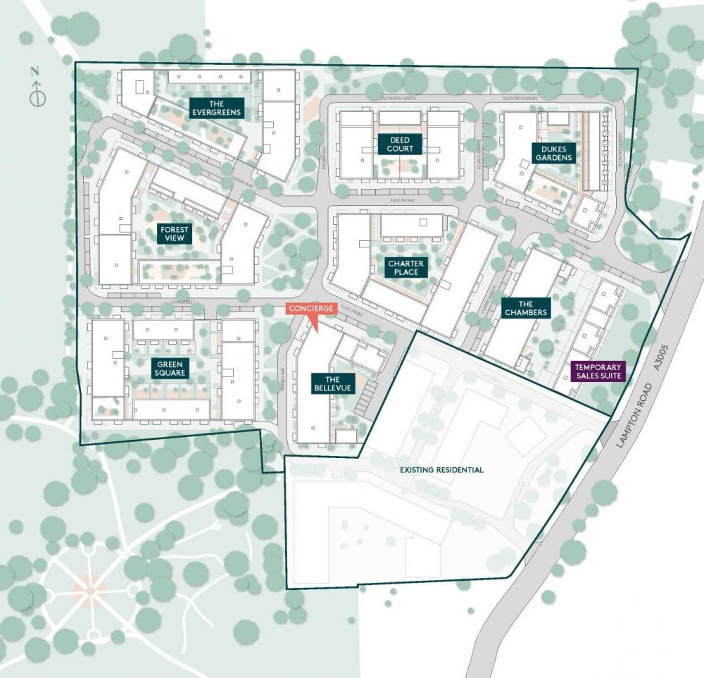 Site plan Lampton Parkside#